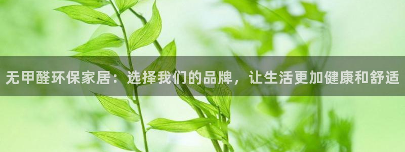 杏耀注册杏耀登陆：无甲醛环保家居：选择我们的品牌，让生活更加
