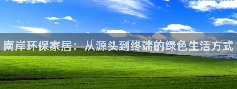 杏耀注册线路：南岸环保家居：从源头到终端的绿色生活方式