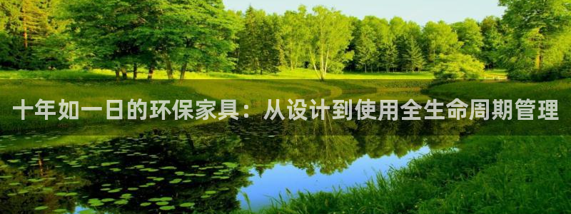 杏耀平台代理登录网址：十年如一日的环保家具：从设计到使用全生